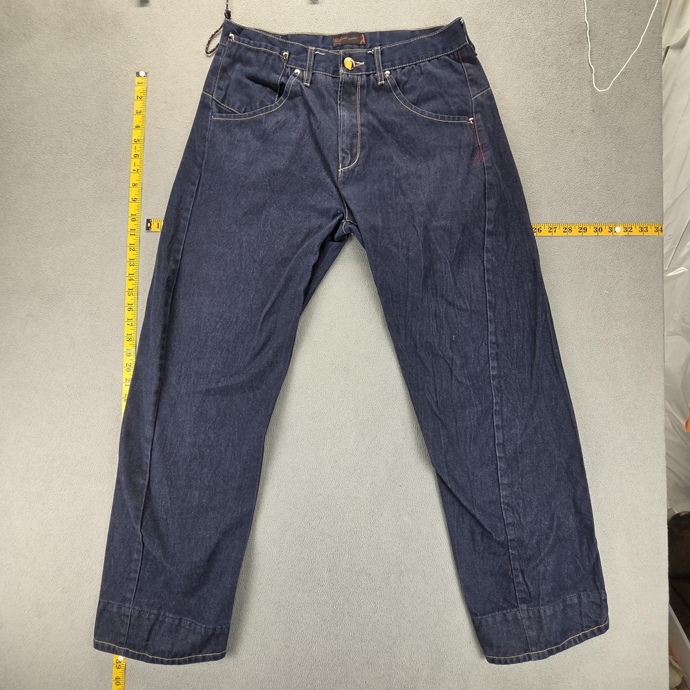 Vintage Levis Engineered Jeans Mens Blue Indigo Twisted Fits 30x30